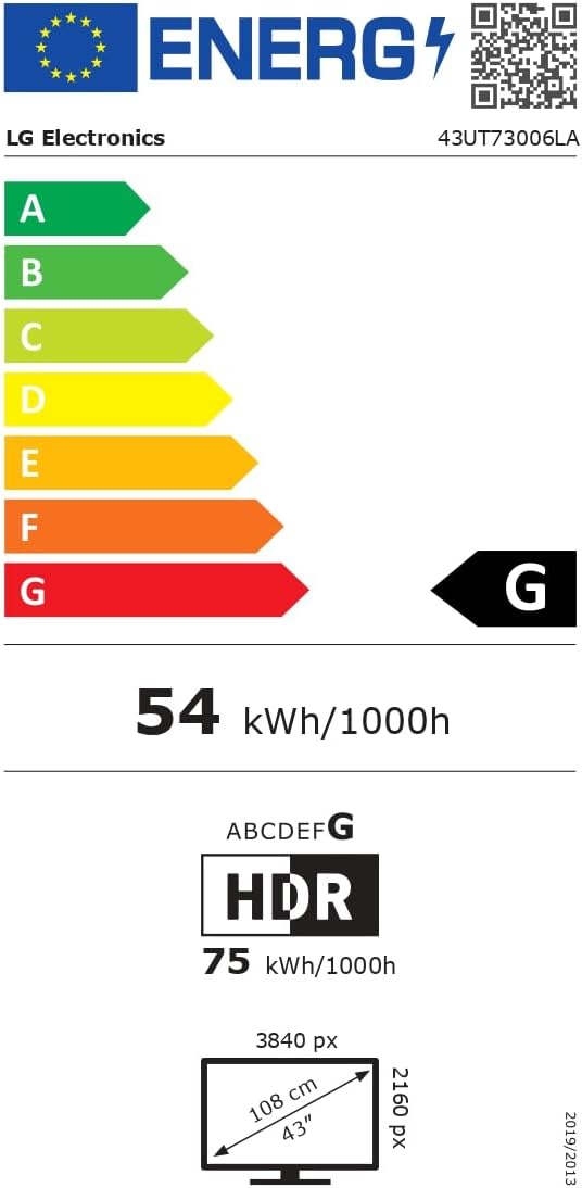 LG 43UA73006LA - TV 43", UHD 4K