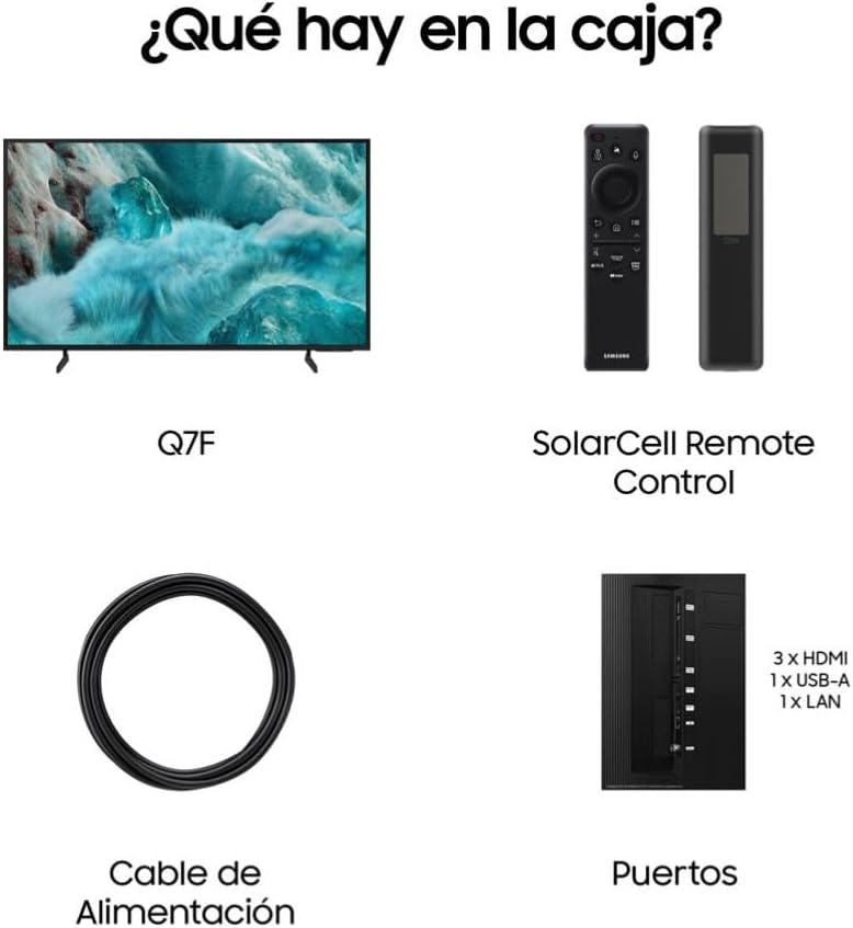 Samsung TV 43 Pulgadas QLED Q7F 4K Smart TV