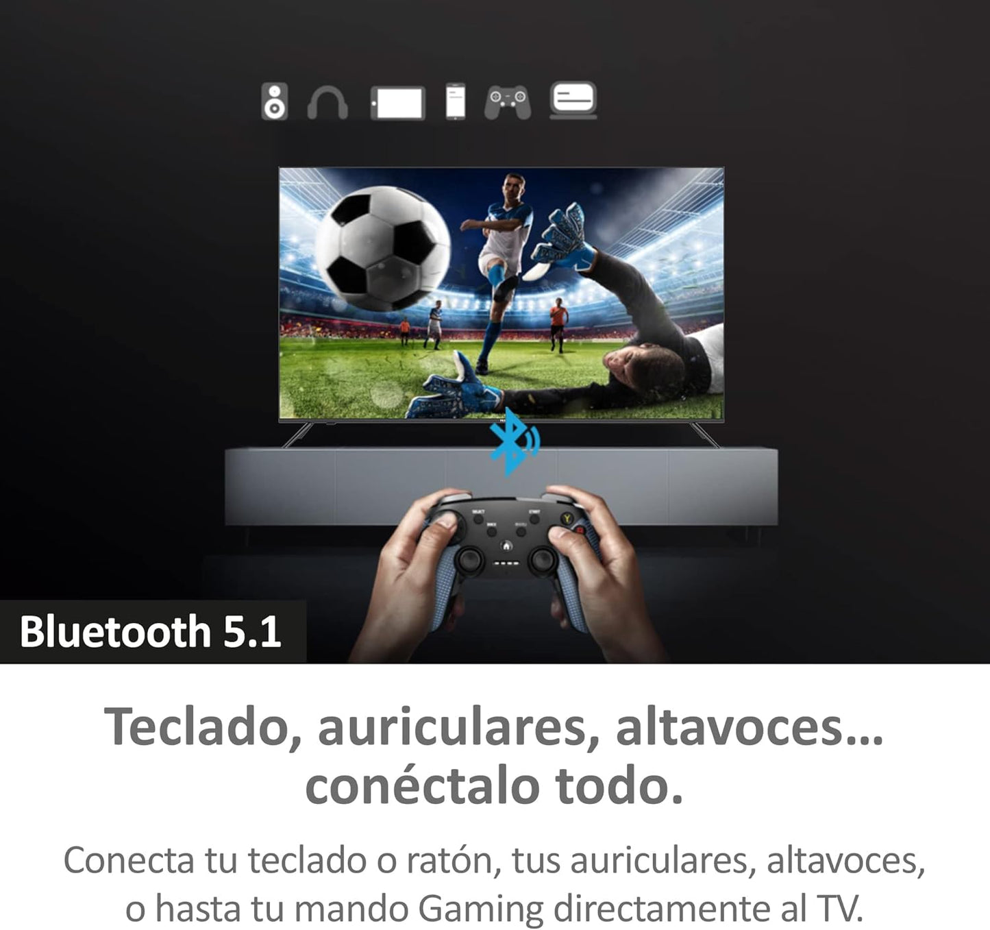 Haier Direct LED Full HD H32K702FG - 32", Smart-TV
