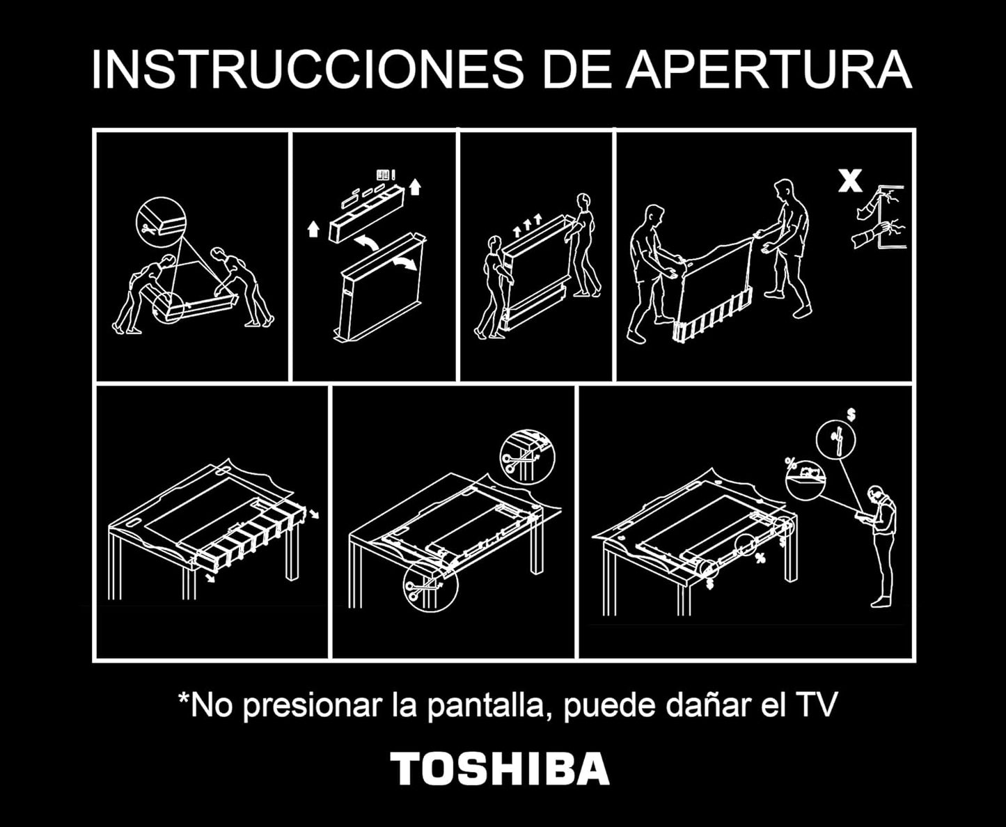 TOSHIBA 50UV2363DG Smart TV 4K UHD de 50"