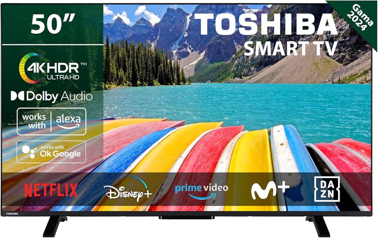 TOSHIBA 50UV2363DG Smart TV 4K UHD de 50"