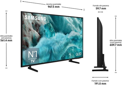 Samsung TV 43 Pulgadas QLED Q7F 4K Smart TV