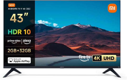 XIAOMI TV F 43, 43 Pulgadas (109 cm), 4K UHD, Smart TV