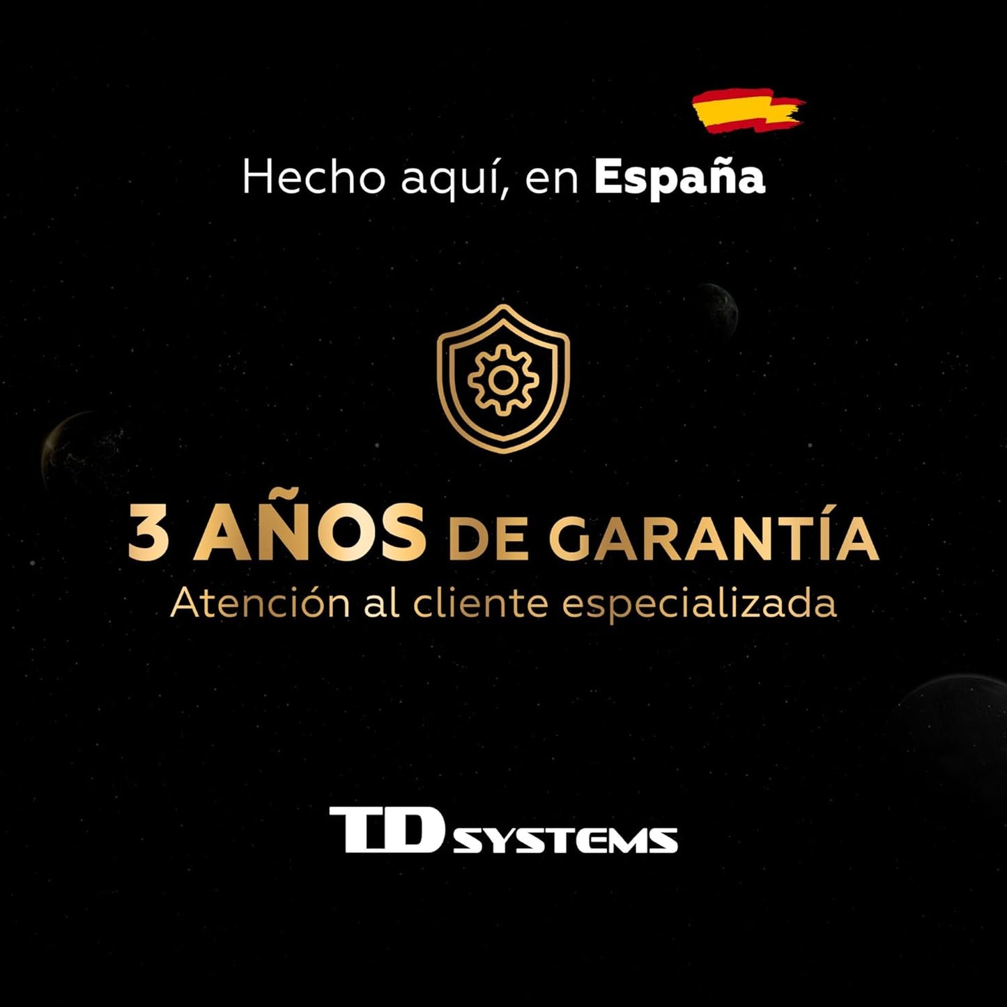TD Systems - Smart TV 24 Pulgadas HDR sin Marcos, Android 11