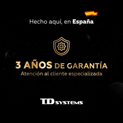 TD Systems - Smart TV 24 Pulgadas HDR sin Marcos, Android 11