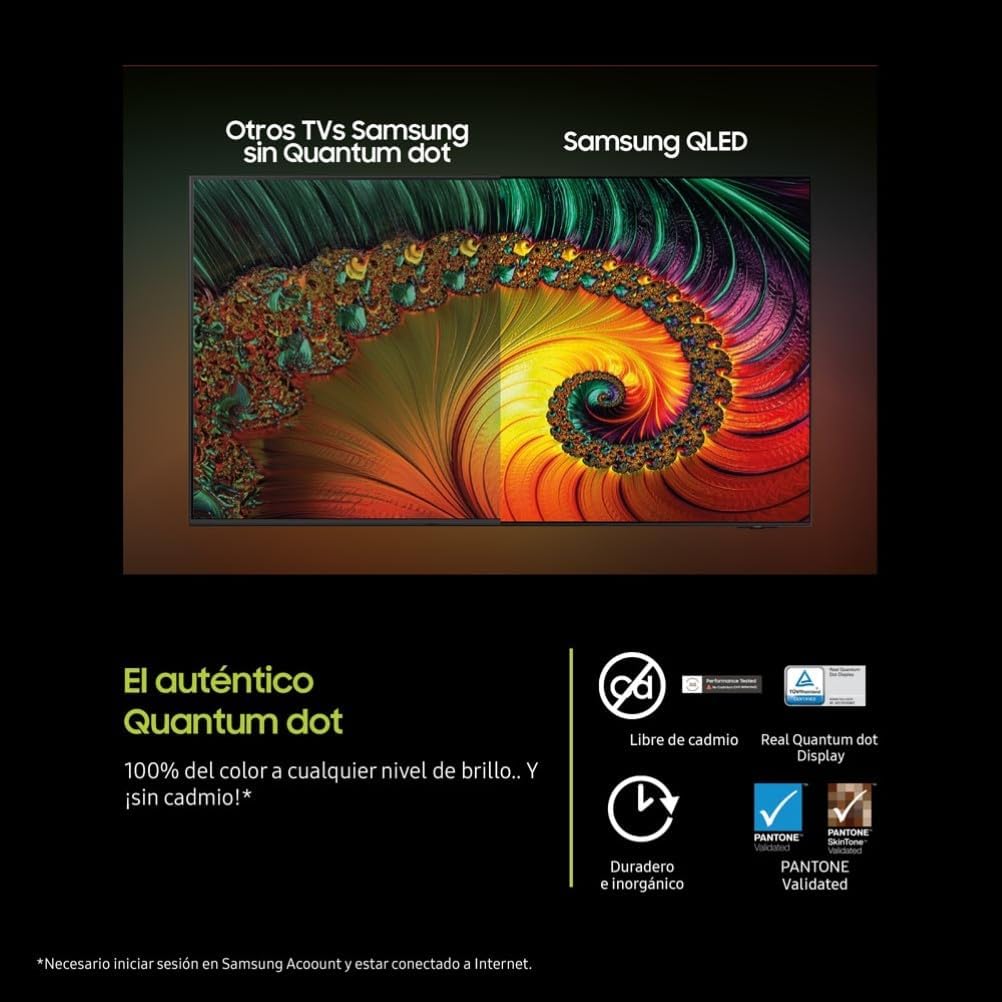 Samsung TV 43 Pulgadas QLED Q7F 4K Smart TV