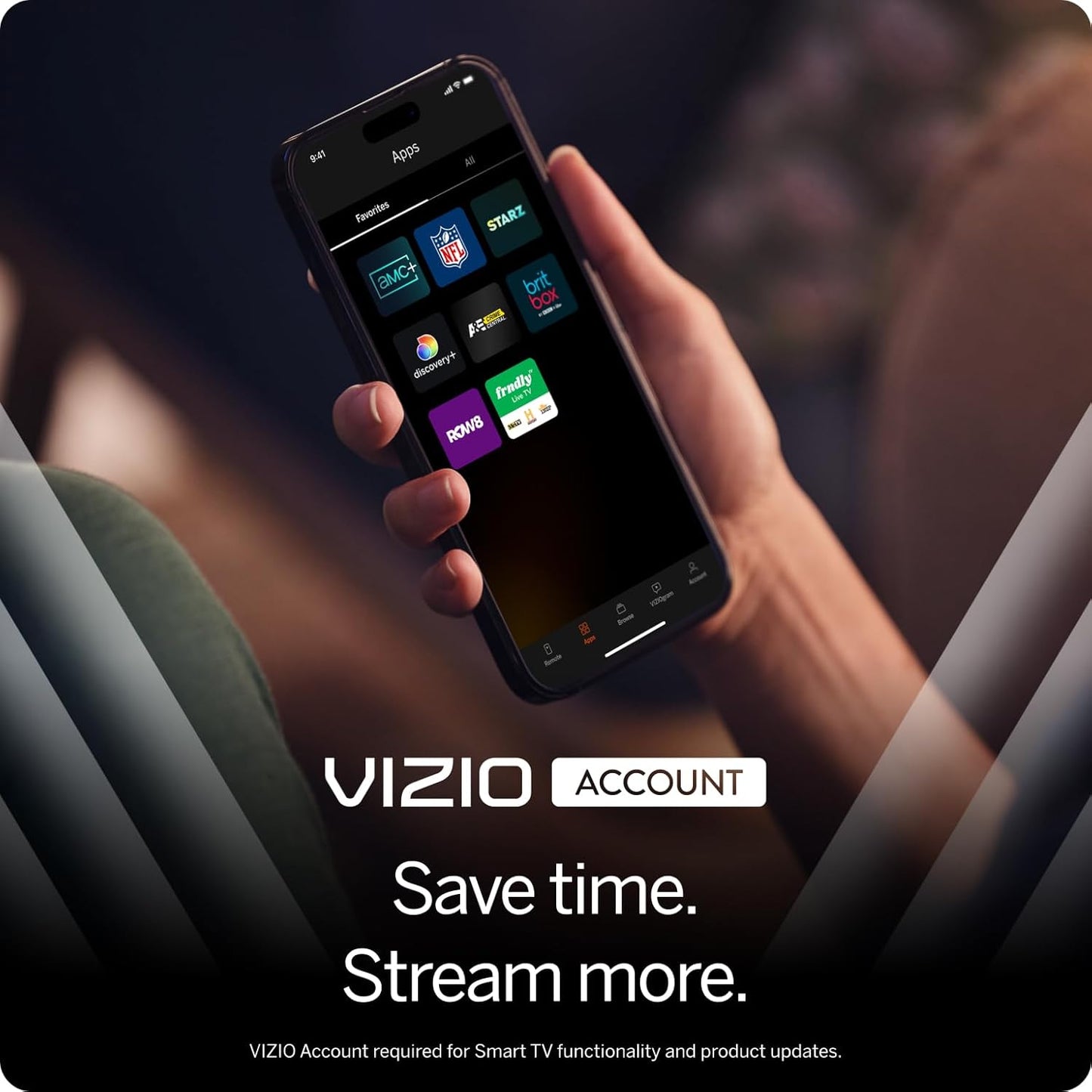 VIZIO Smart TV Full HD 1080p de 40 pulgadas