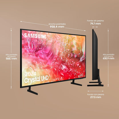 Samsung TV Crystal UHD 2024 43DU7105 Smart TV