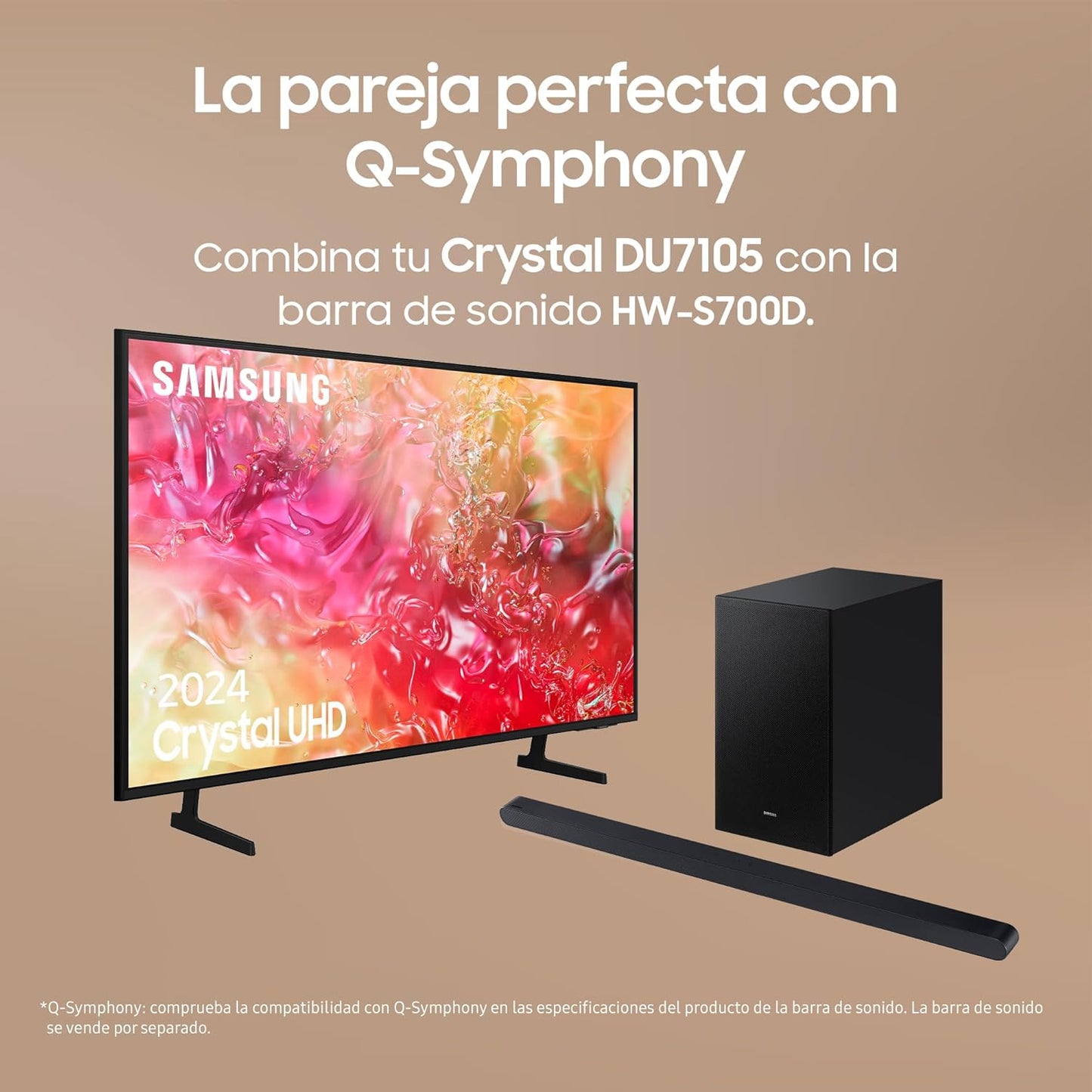 Samsung TV Crystal UHD 2024 43DU7105 Smart TV