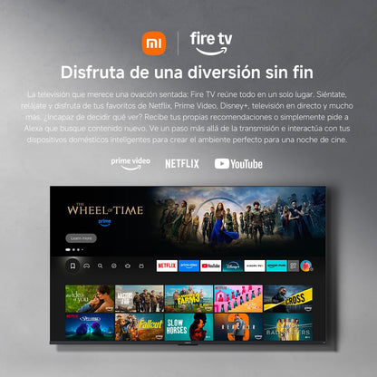 XIAOMI TV F Pro 55, 55 Pulgadas (140 cm), 4K UHD QLED, Smart TV