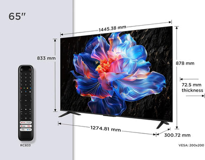 TCL 65V6C 65” Direct LED Smart TV, 4K HDR
