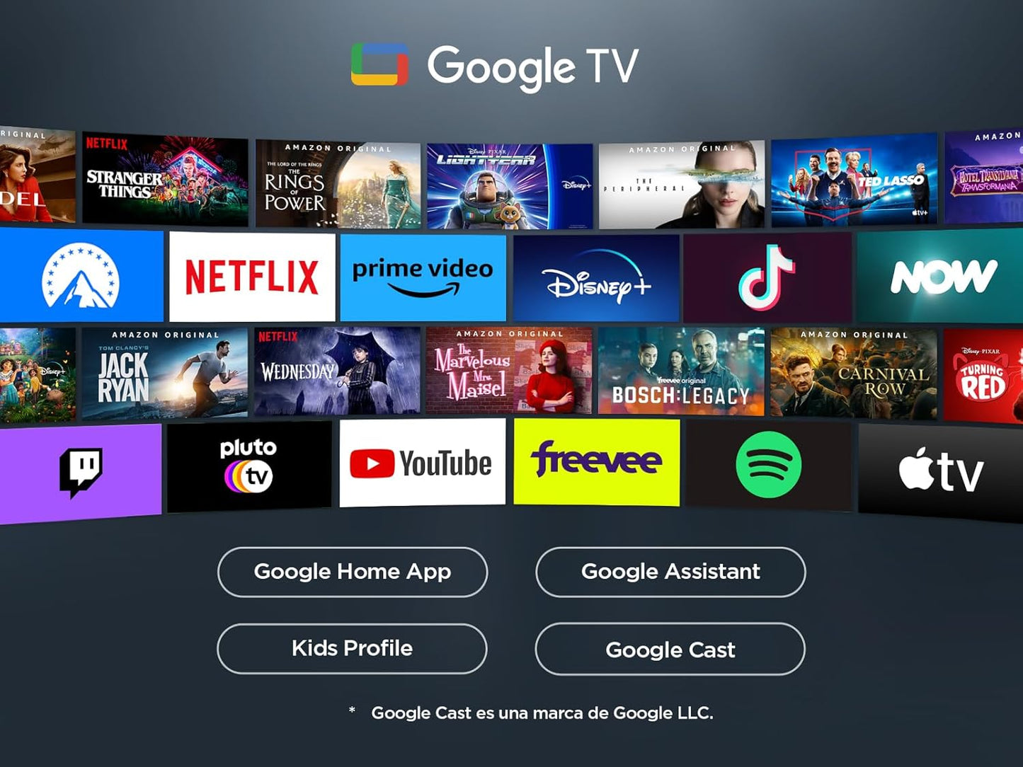 TCL 65V6C 65” Direct LED Smart TV, 4K HDR