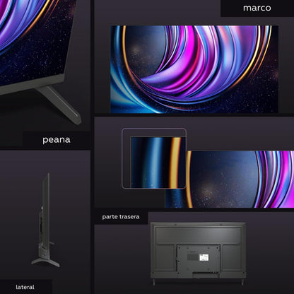 TD Systems - Smart TV 24 Pulgadas HDR sin Marcos, Android 11