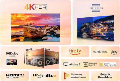 TCL 50PF650 50 Pulgadas 4K Ultra HD