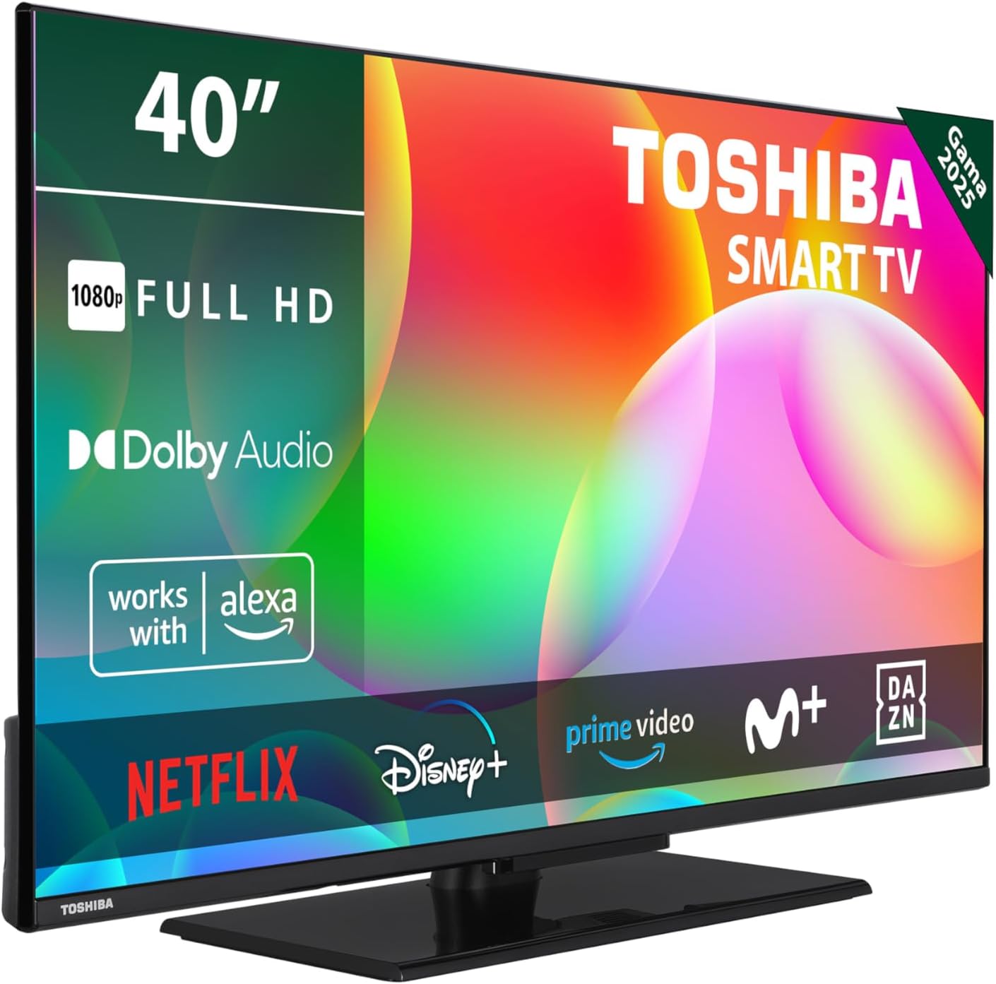 Toshiba 40LV3563DG Smart TV de 40", con Resolución Full HD
