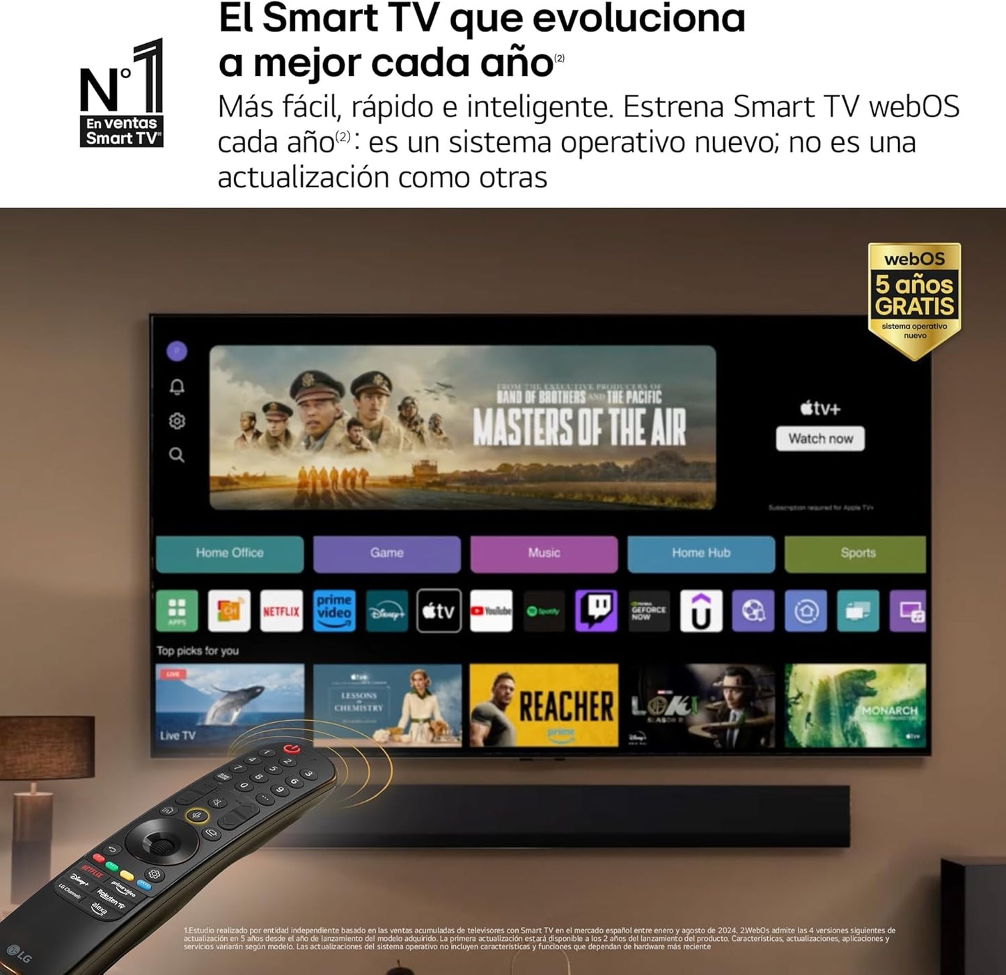 LG 50UT73006LA 50 ",UHD 4K, Serie UT73, Smart TV