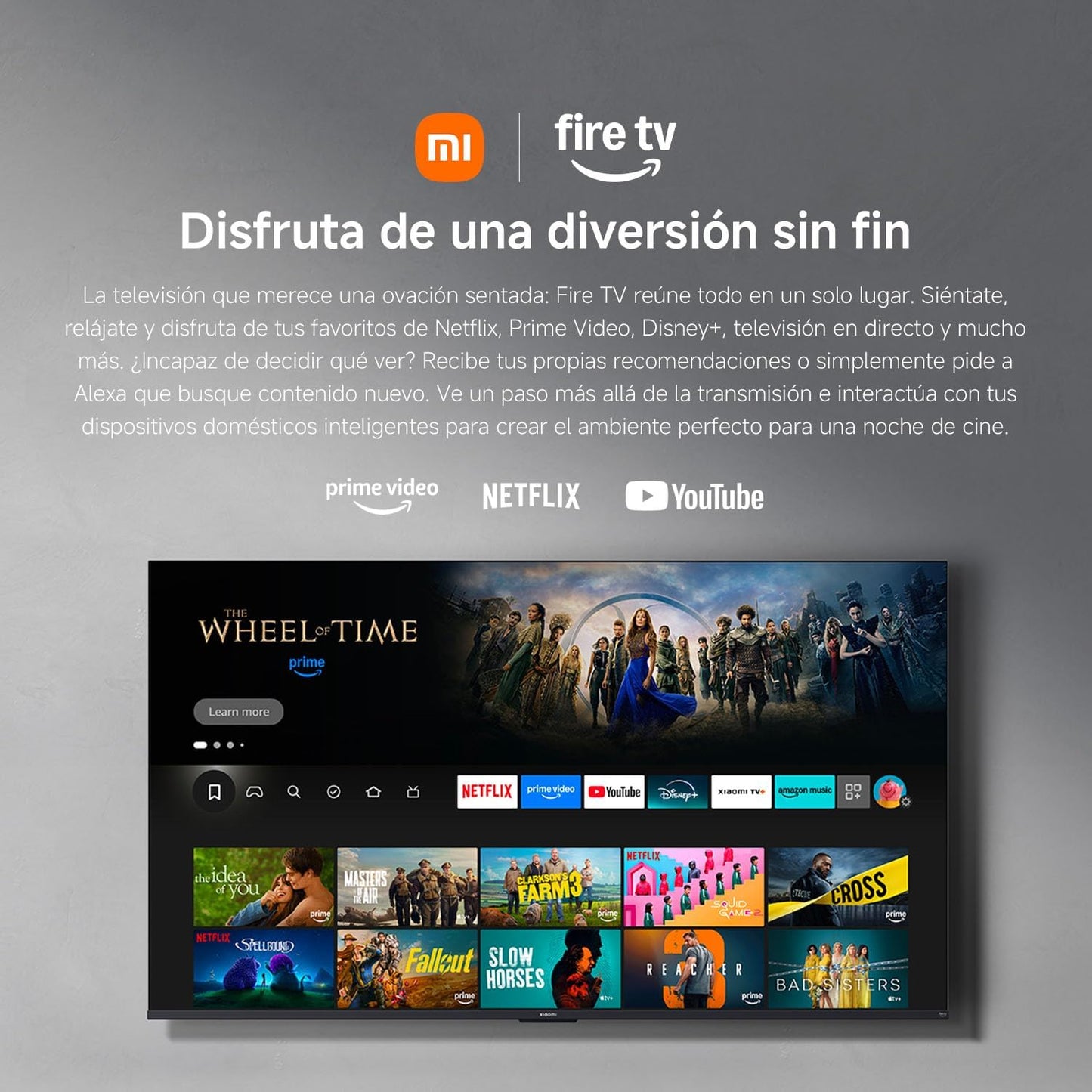 XIAOMI TV F 43, 43 Pulgadas (109 cm), 4K UHD, Smart TV