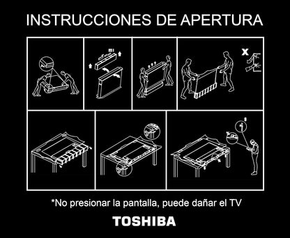 TOSHIBA 50UV2363DG Smart TV 4K UHD de 50"