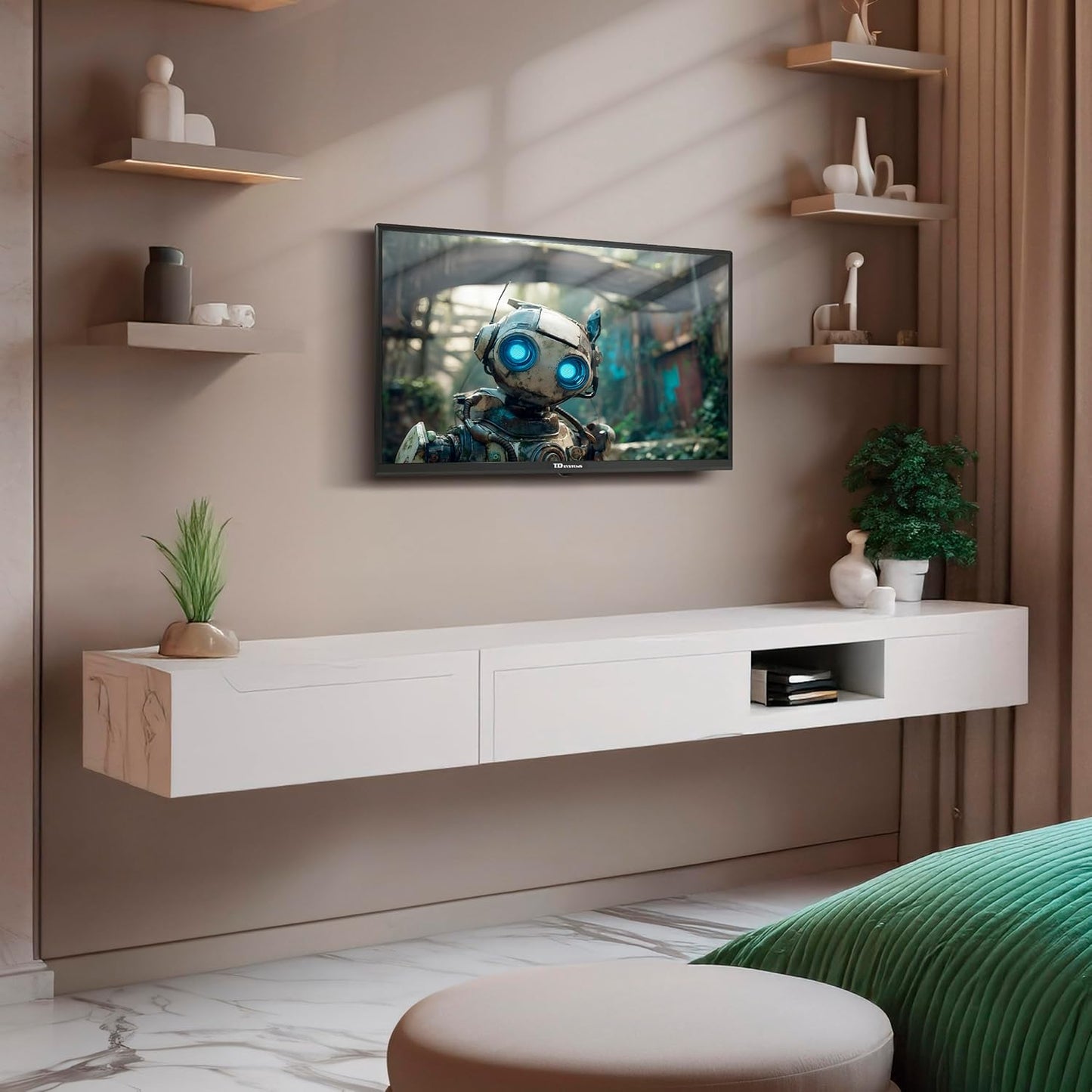 TD Systems - Smart TV 32 Pulgadas, Hey Google, Television TDT HD, Android 11, Modelo 2025, Televisor con 3 años de garantía - PRIME32C19GLE