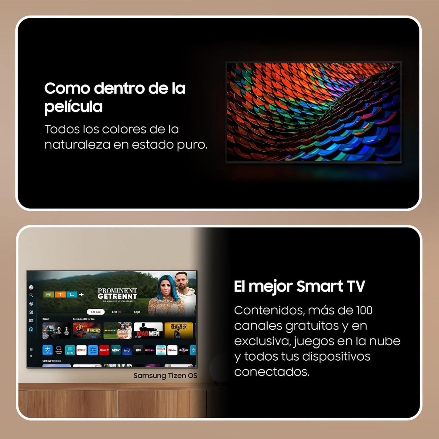 Samsung TV Crystal UHD 2024 43DU7105 Smart TV