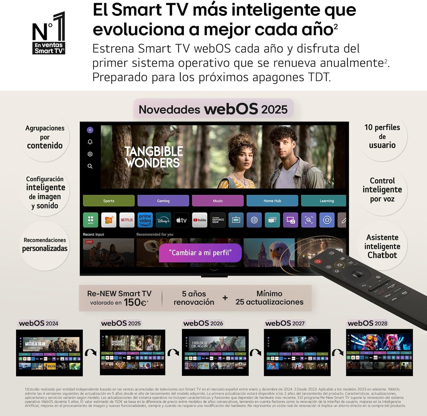 LG 50UA73006LA - TV 50", UHD 4K