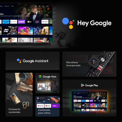 TD Systems - Smart TV 50 Pulgadas 4K Android 14